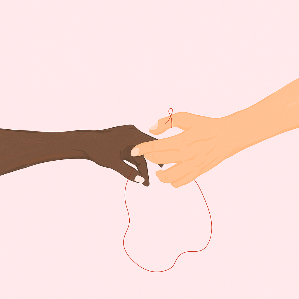 관계가 연결되는 그림