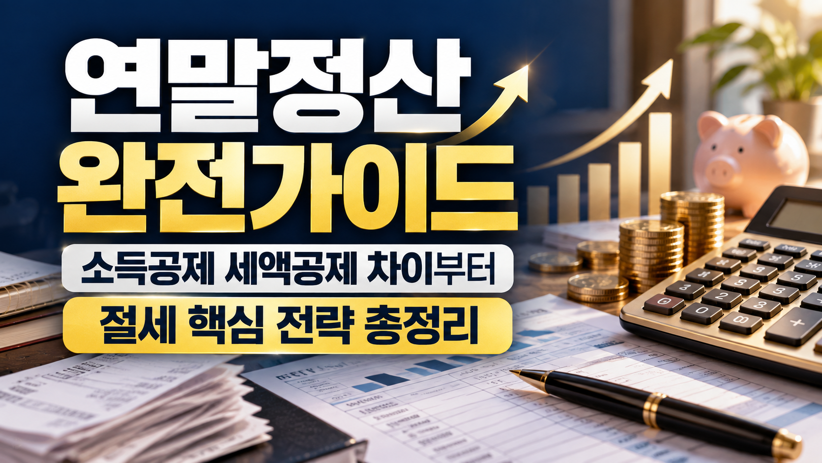 연말정산 소득공제 세액공제 차이와 절세 전략 가이드