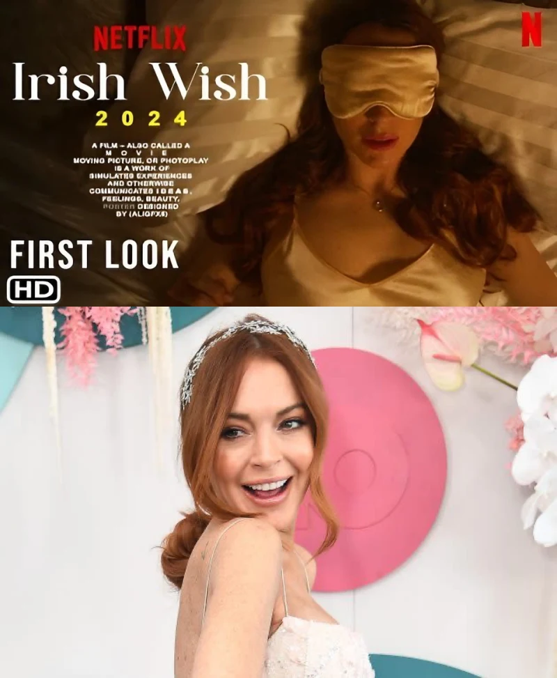 아이리시 위시에서 여주인공이 등장하는 포스터