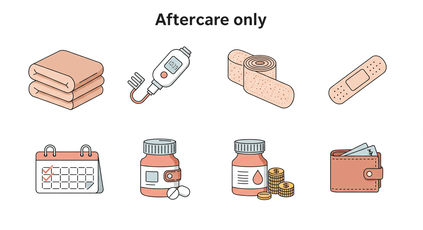 지방흡입 후 관리에 따른 추가 비용