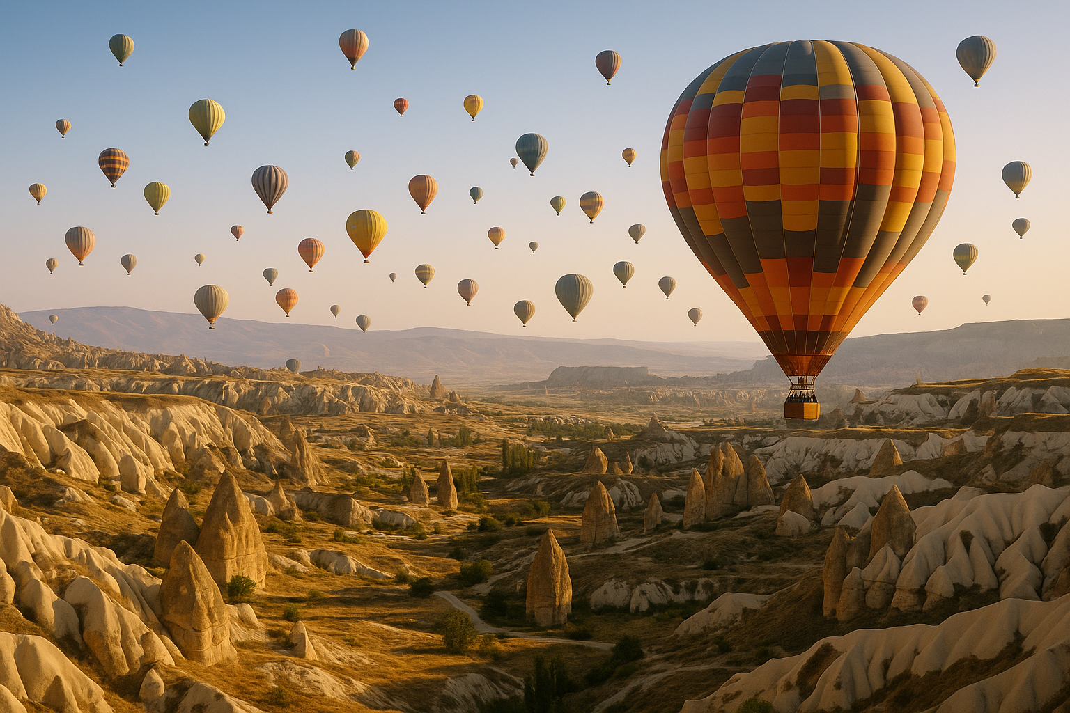 터키 카파도키아 열기구 관련 사진