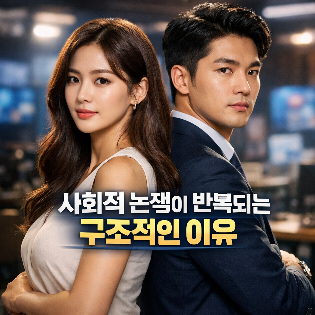 사회적 논쟁이 끝없이 반복되는 이유, 구조부터 풀어봐요