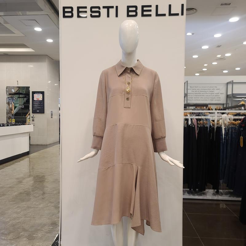 베스띠벨리 카라솔리드 플레어원피스 BAO2510