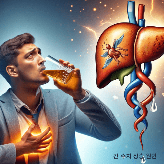 간 수치 상승 원인