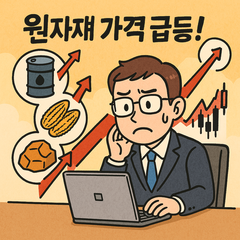 원자재 가격 급등