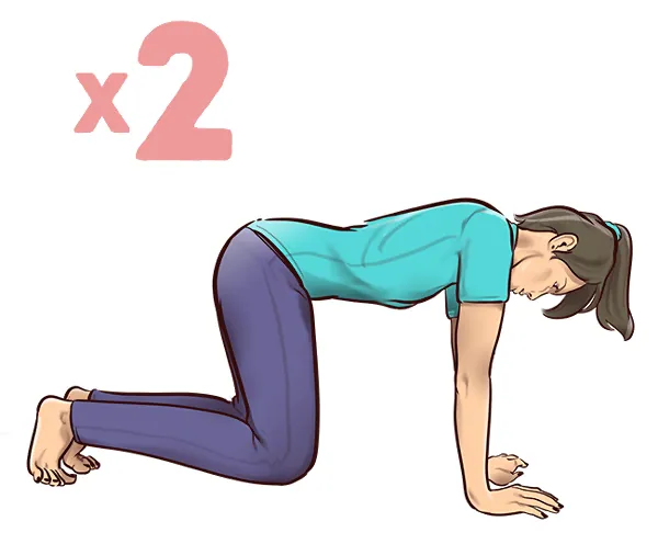 허리 펴는 운동 일자허리 굽은 허리에좋은운동