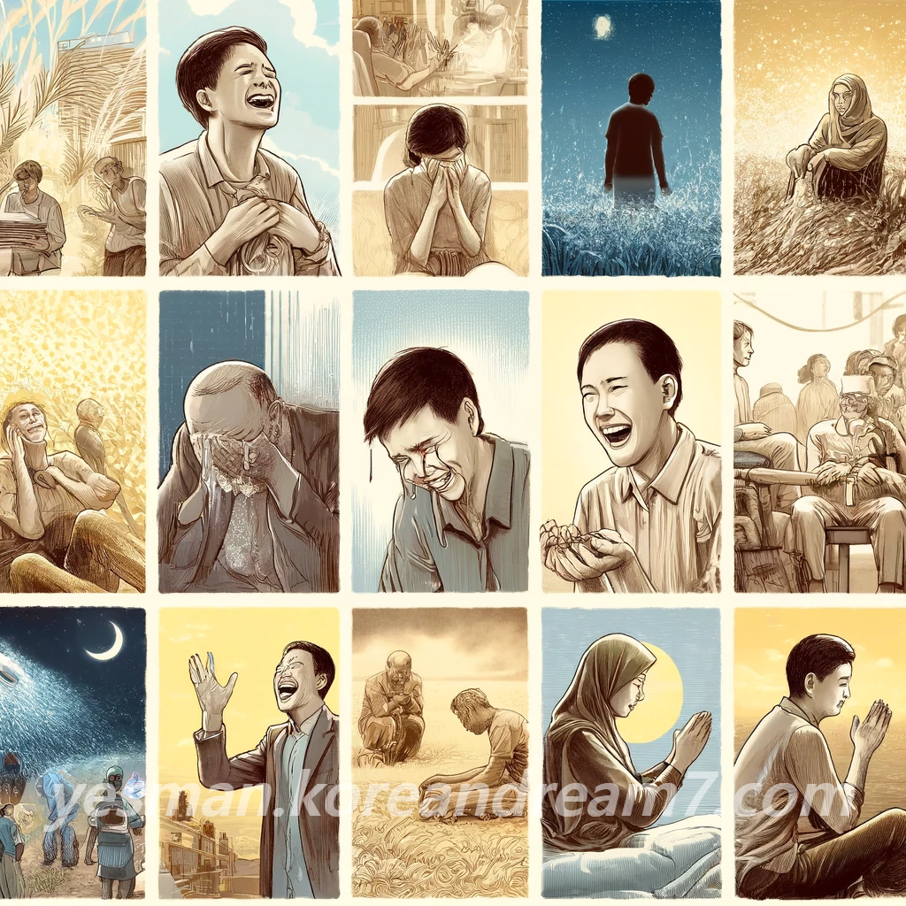 눈물흘리는꿈해몽