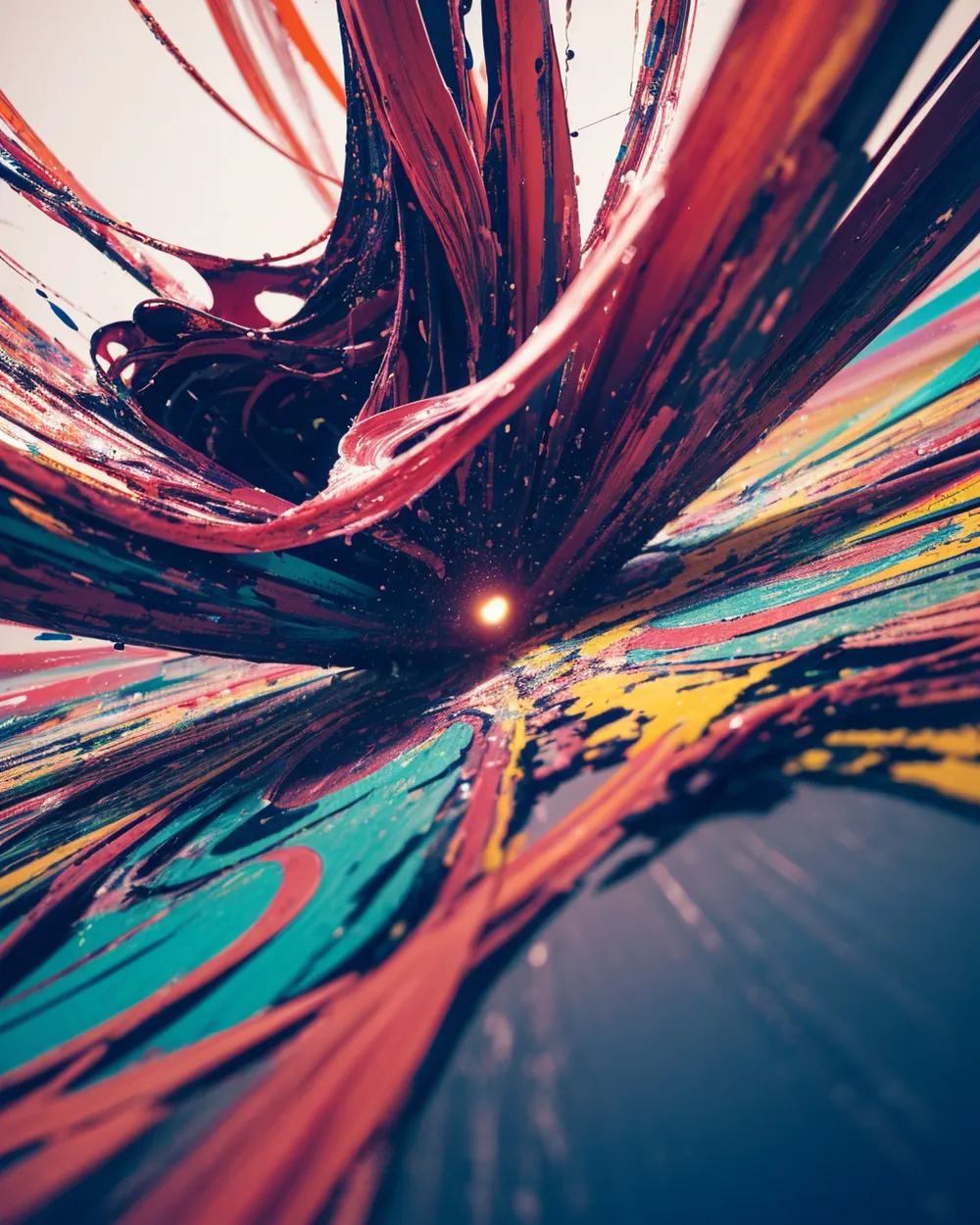 AI 그림 - 현대 미술 작품