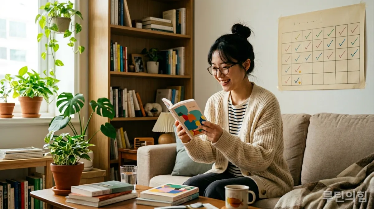 독서 슬럼프를 극복하고 새로운 책을 시작하는 한국인