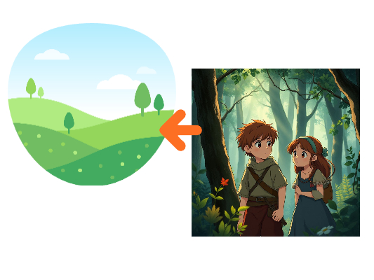 캔버스에 올라와 있는 사진을 선택한 후 드래그하여 프레임 안으로 넣어주세요 비올렛의 숲 https://forest-of-violet.co.kr