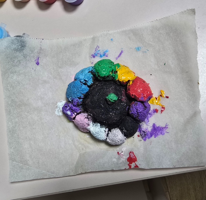 완성된 둘찌 작품