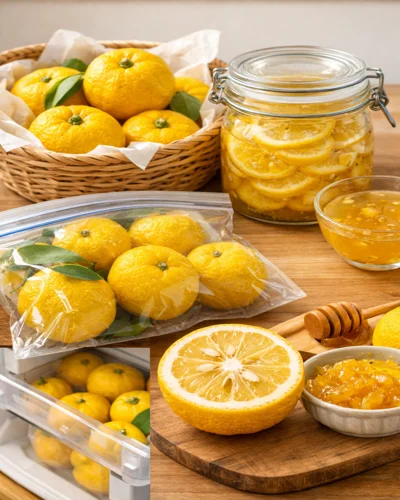 껍질 수분이 살아있는 유자