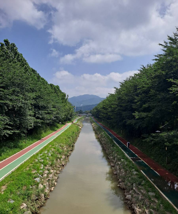 여의1교에서 바라본 풍경