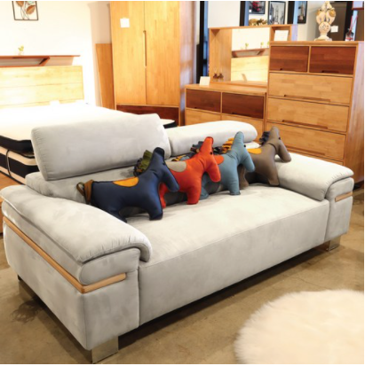 웰퍼니쳐 에이든 아쿠아텍스 패브릭 3인용 소파 방문설치