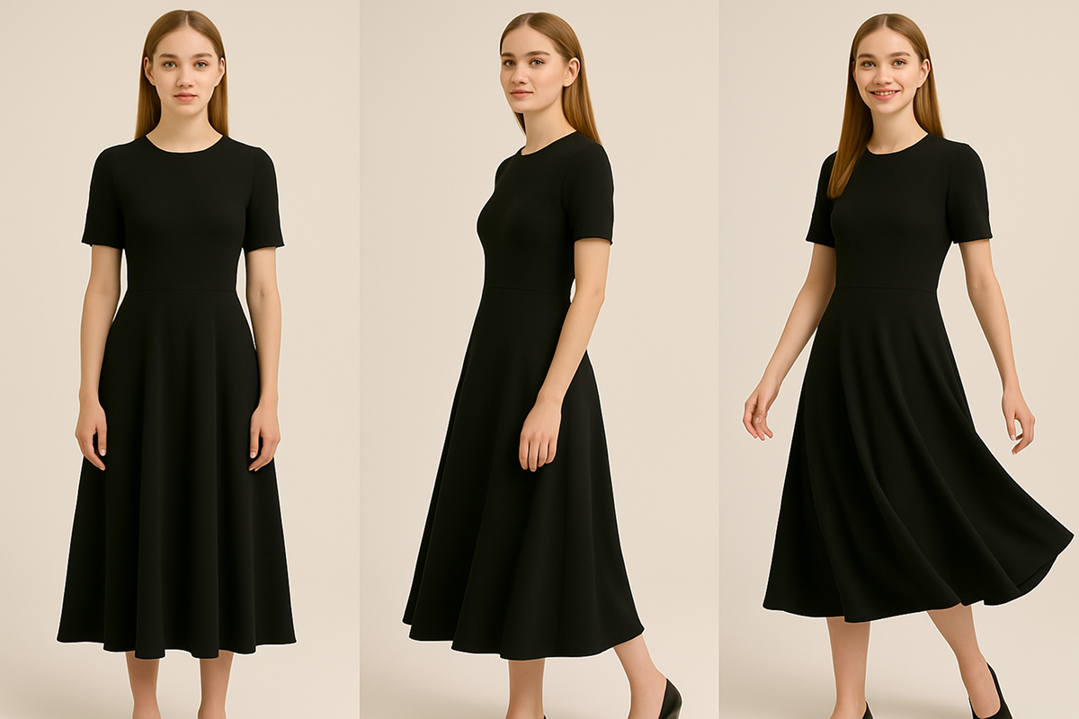 Shooting Know-How and Pose Guides for Various Products - dress