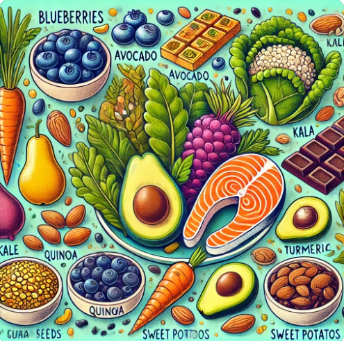 고혈압에 좋은 슈퍼푸드 이미지