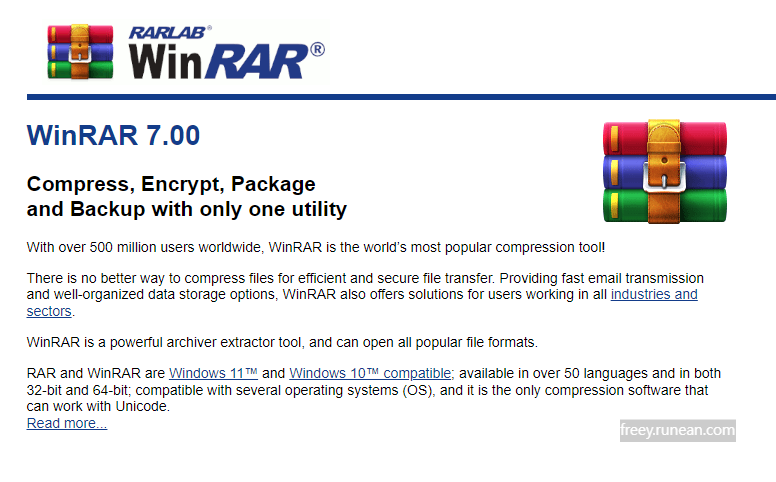 윈RAR(WinRAR) 다운로드: 높은 압축률, 빠른 속도!