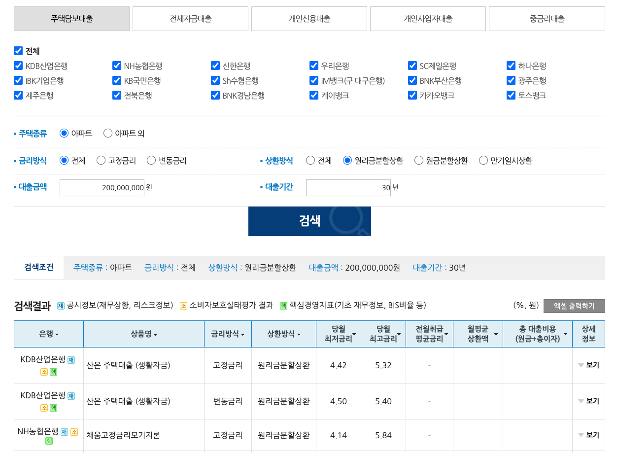 은행연합회 소비자 포털