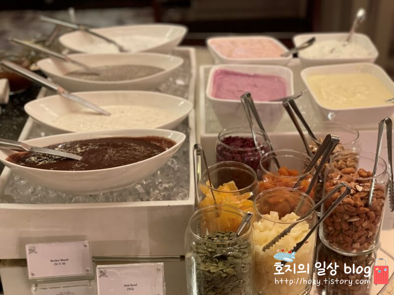 싱가폴 세인트레지스 조식뷔페 샤퀴테리