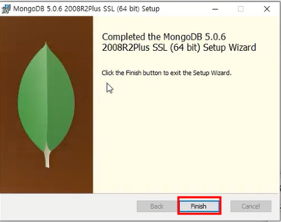 mongoDB 설치 2