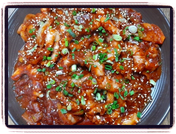 오늘N 할매식당 낙지볶음 메뉴