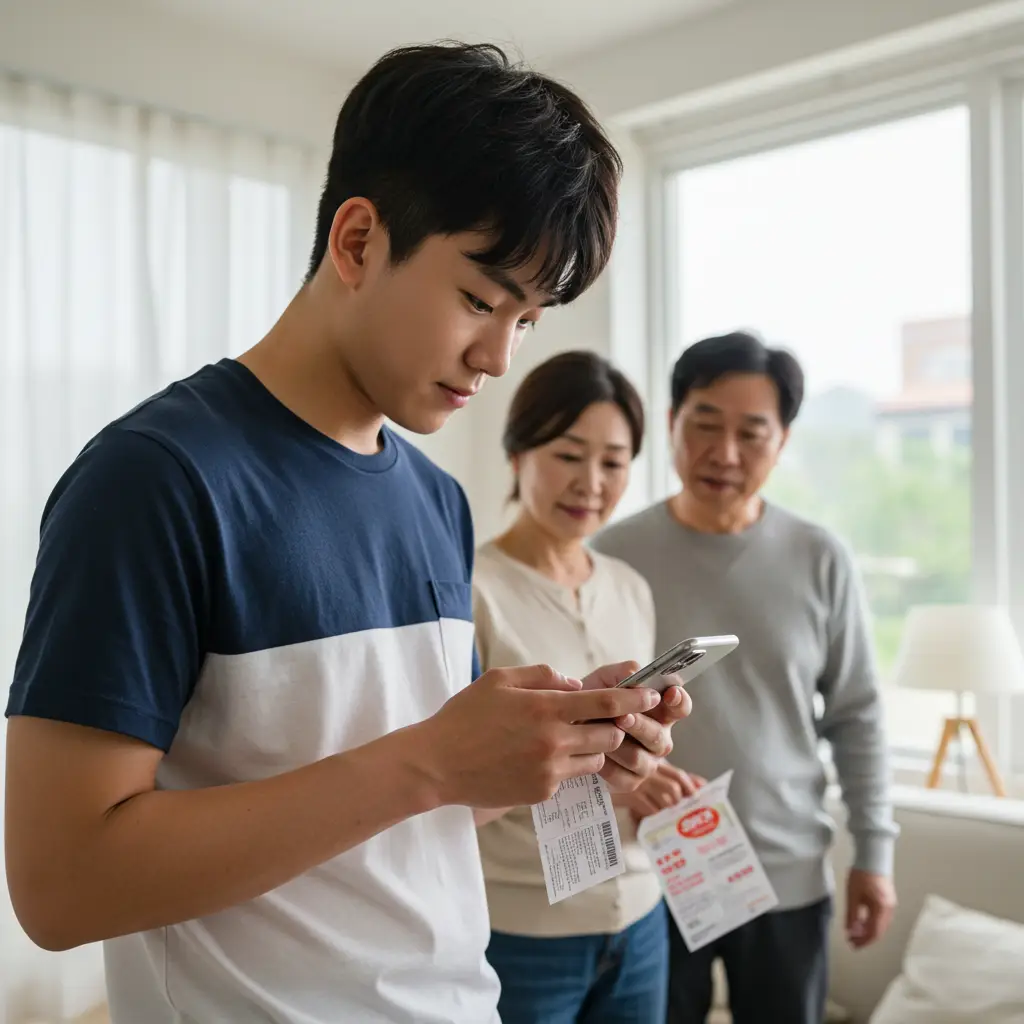 민생회복 소비쿠폰 미성년자 신청방법
