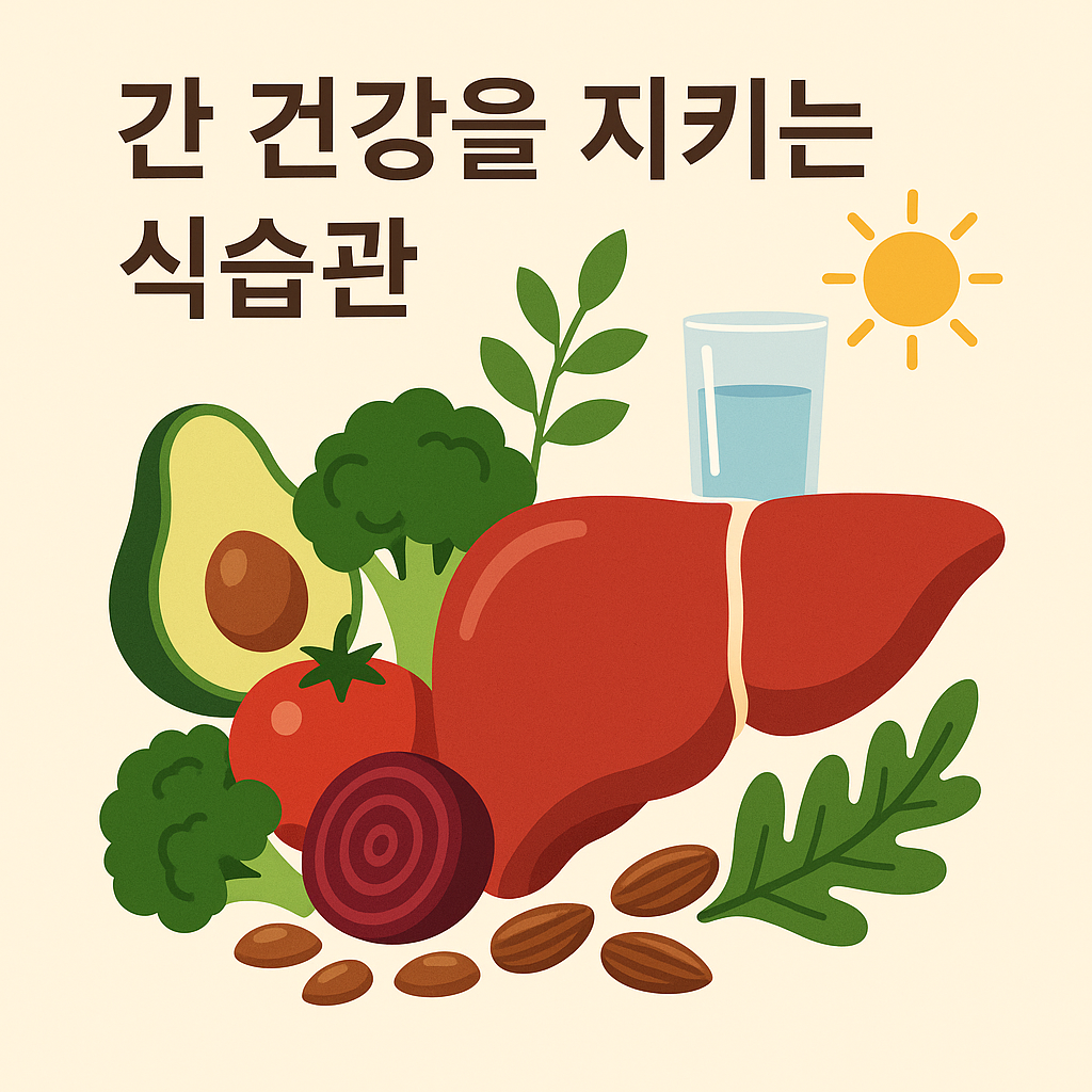 간 건강을 지키는 식습관: 침묵의 장기를 위한 식단 관리법