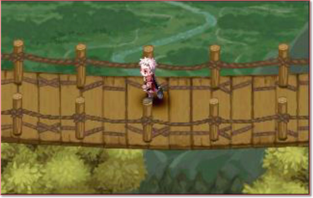 블루디혼 산 다리를 건너자