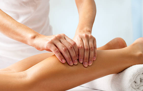 다리 림프절 마사지