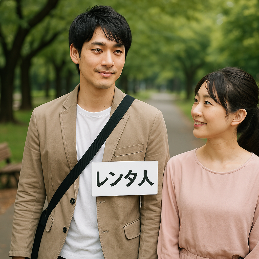 일본의 렌탈 남자