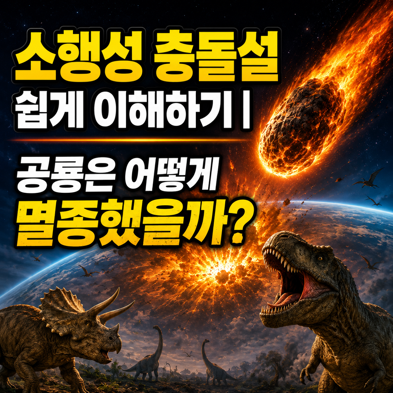 소행성 충돌설