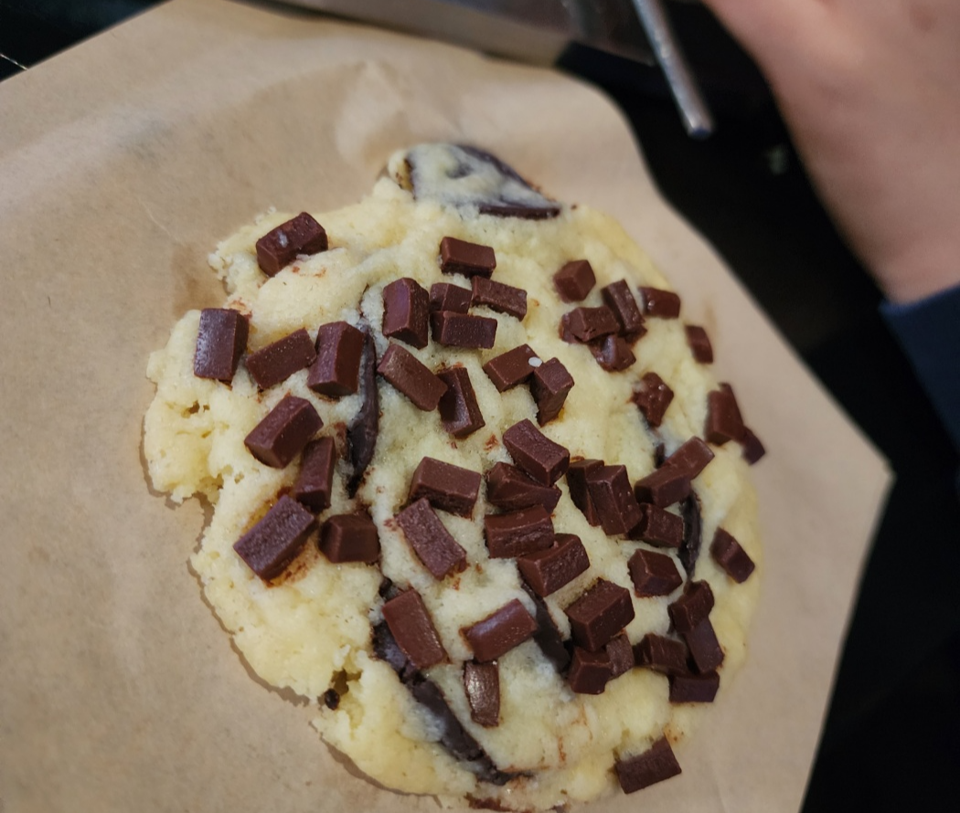 영수증리뷰로받은 초코쿠키