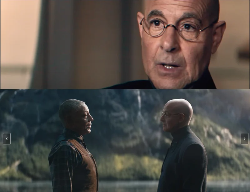 일렉트릭 스테이트에서 이선 스케이트 역을 맡은 스탠리 투치