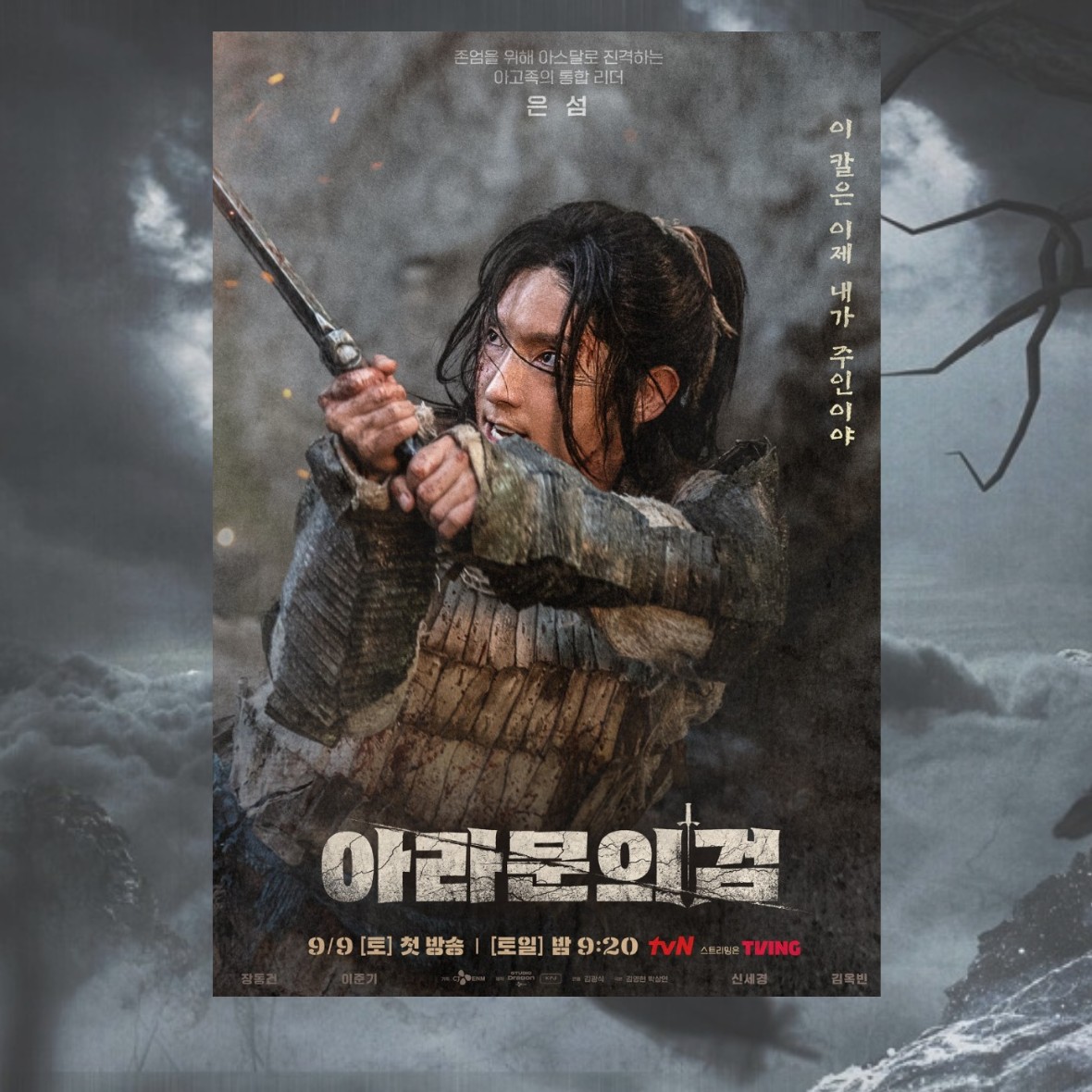 아라문의 검 포스터, 출처 TVN