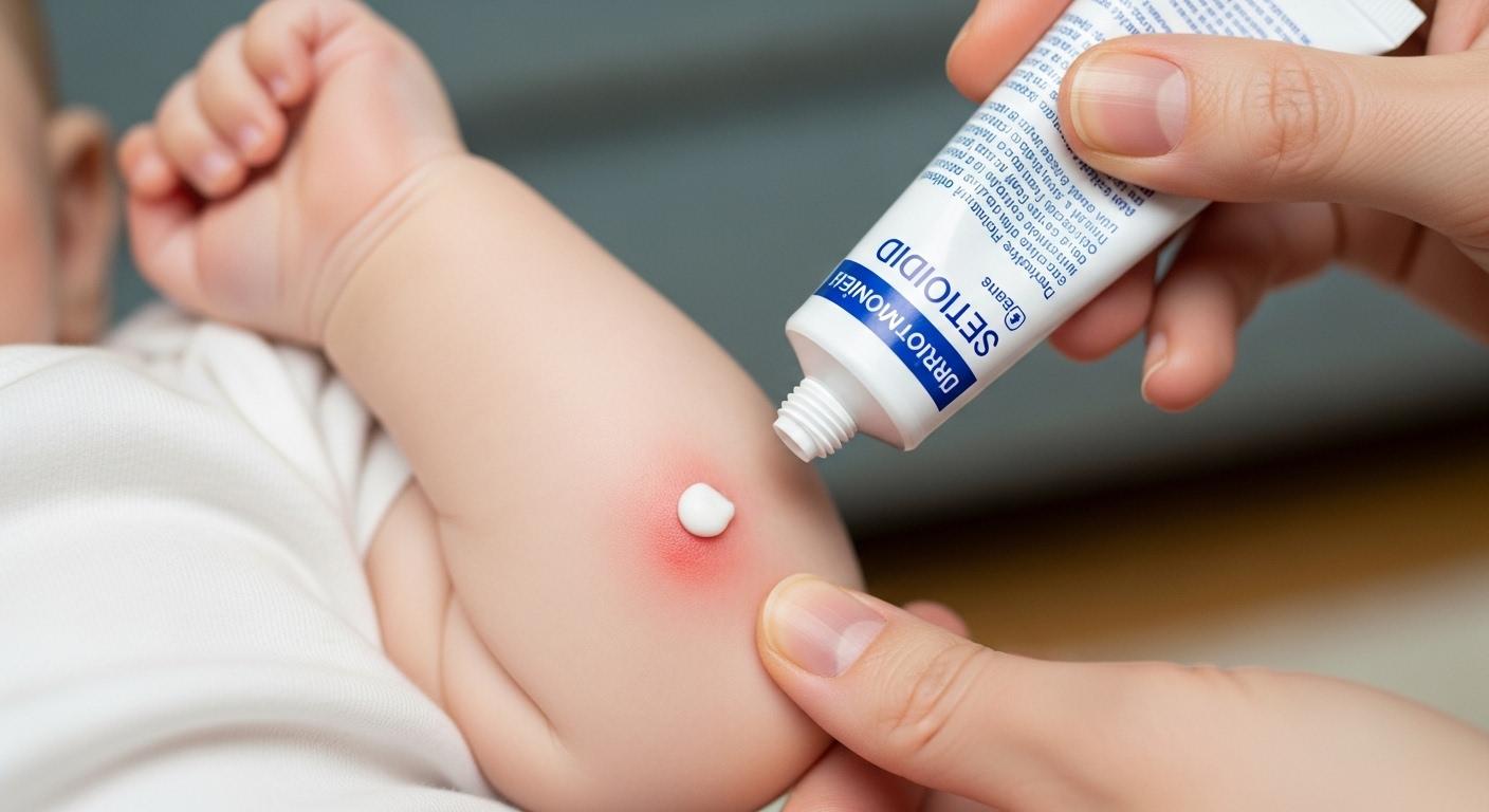 아기 피부 연고 스테로이드