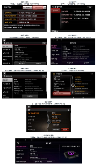 내 차 내비게이션 종류 확인하기