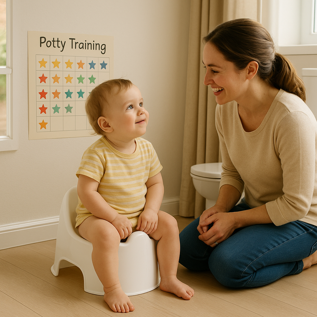 기저귀 떼는 시기와 훈련 방법