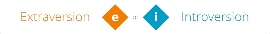 extraversion / introversion