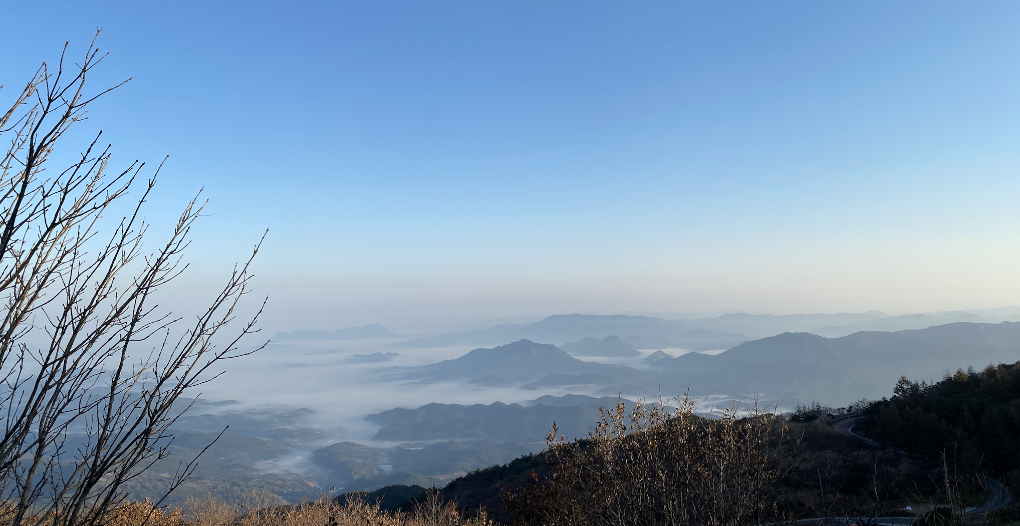 팔공산 전경