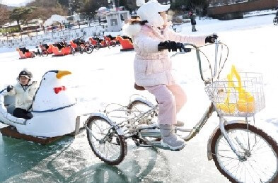 포천 산정호수 썰매축제 이용요금 및 정보, 마을 주민들이 직접 기획하고 운영하는 축제라고 합니다.