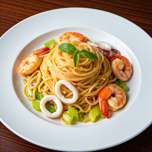 씨푸드 스파게티