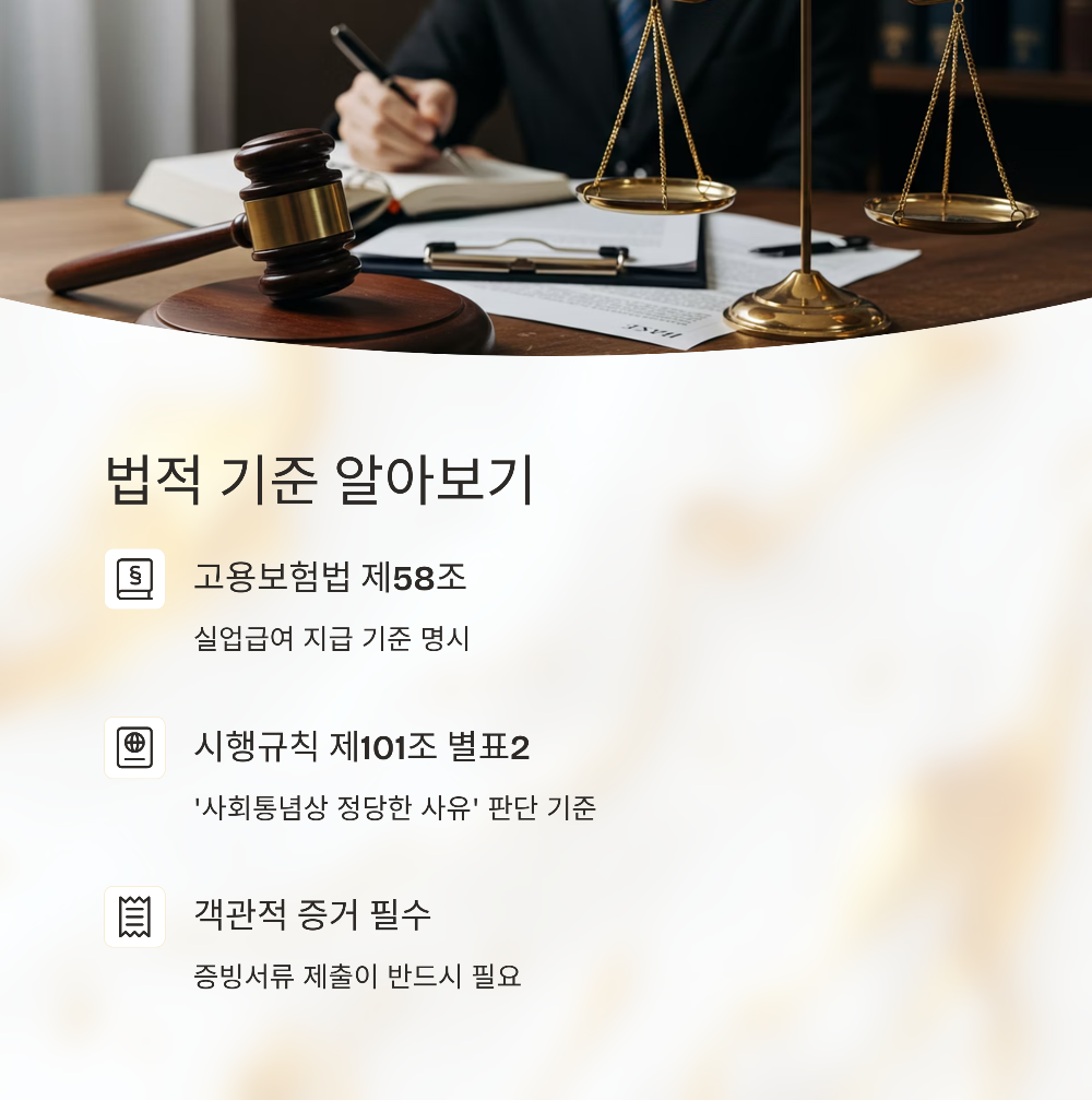 2025 자발적 퇴사 실업급여 조건 총정리|정당한 사유·이직코드까지 완벽 안내