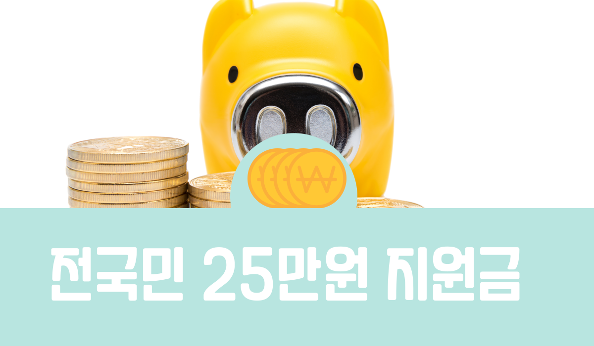 전국민 25만원 지원금