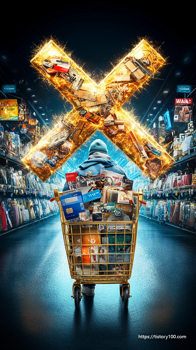 충동구매 이미지