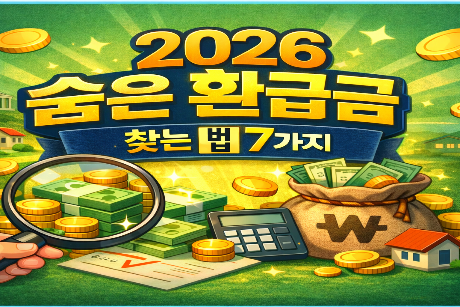 2026 숨은 환급금 찾는 방법 7가지 정부 미환급금 조회 방법