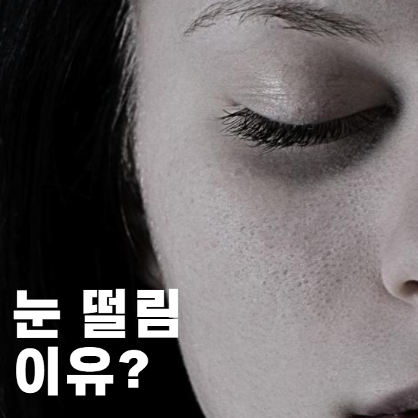 눈떨림 이유 : 눈 떨림현상