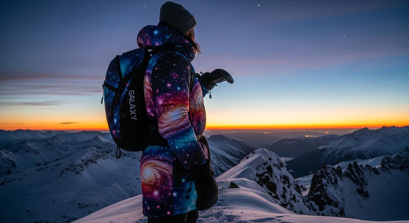 갤럭시 패딩 코트