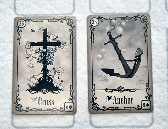 드림타로21 &ndash; 언더로즈 레노먼드 2장 리딩 / Dreamtarot21 &ndash;Under the Roses Lenormand