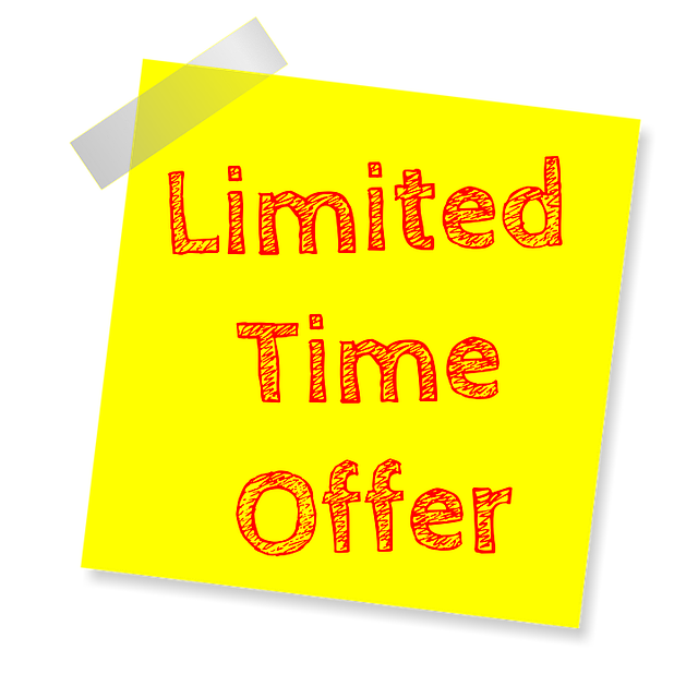희소성 심리 마케팅의 limited offer 관련 사진