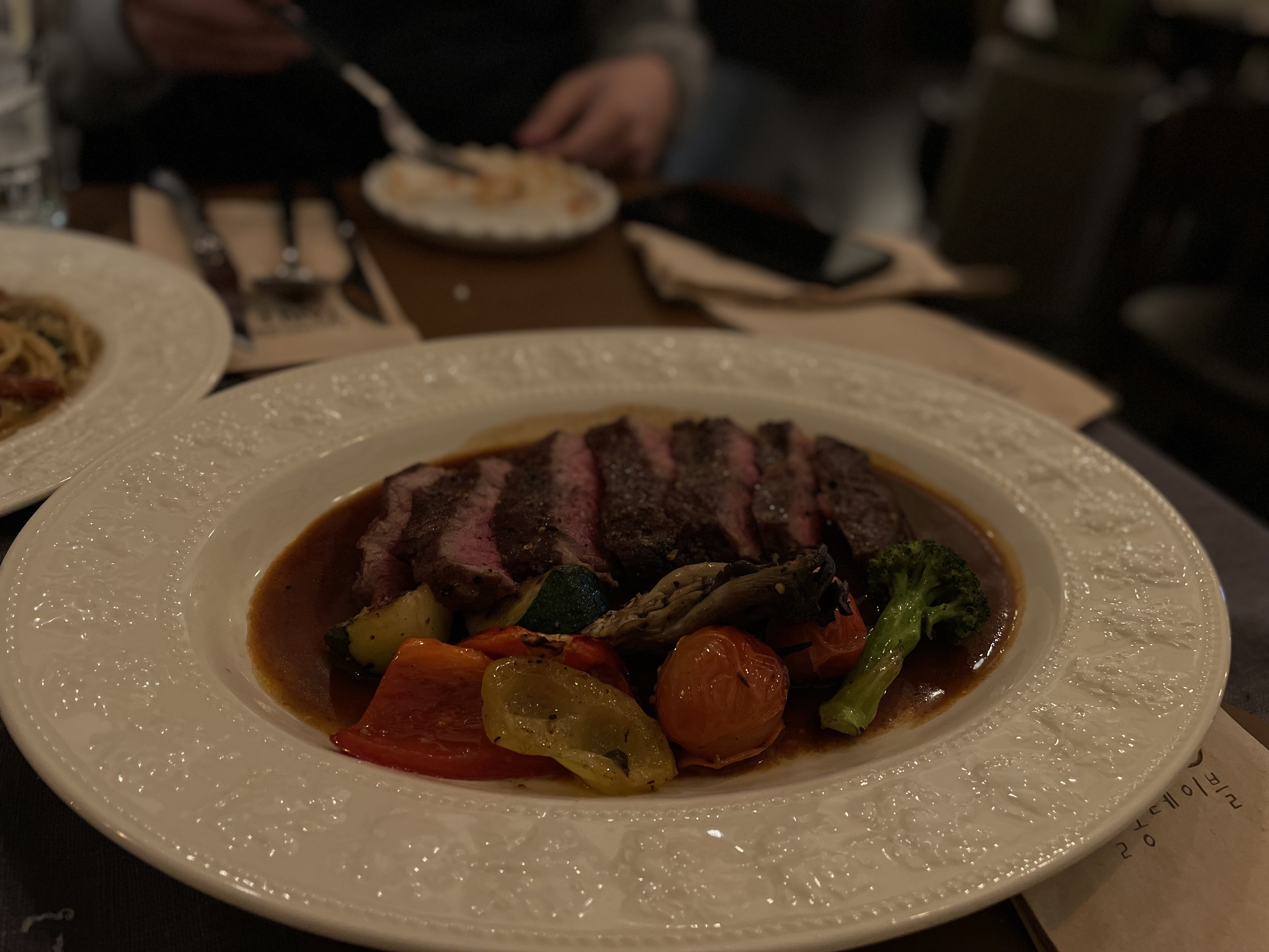 울산 달동테이블 부챗살스테이크